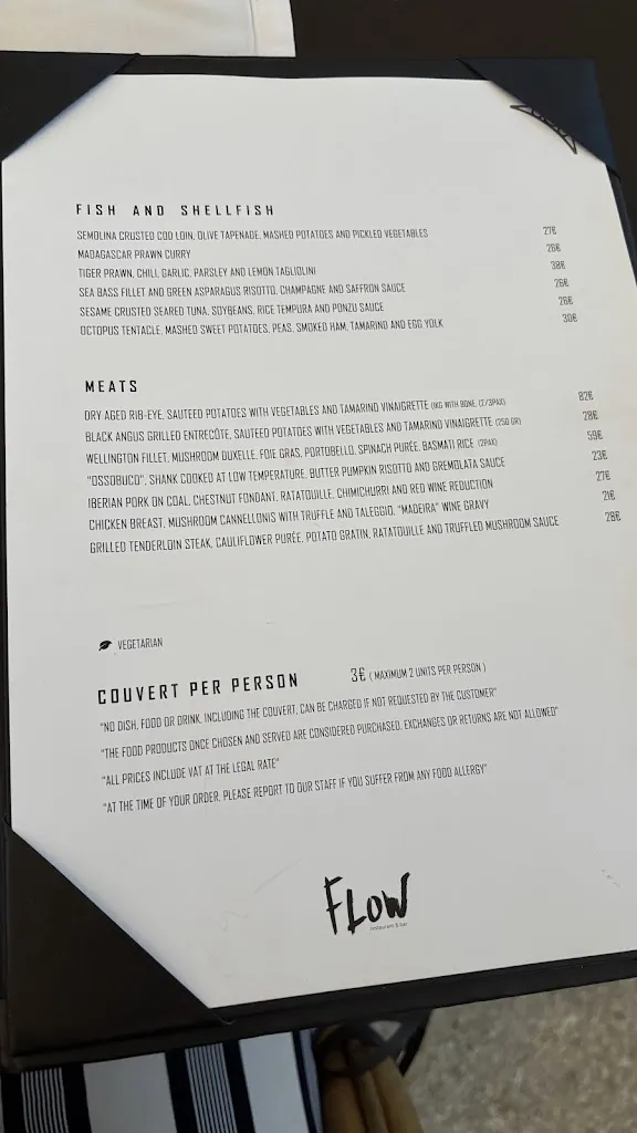 Menu_Flow Restaurant & Bar_Porto_image_1