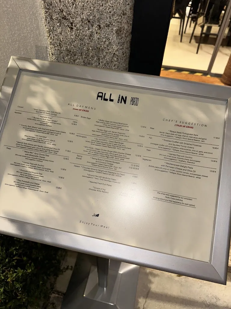 Menu_All In Porto_Porto_image_1