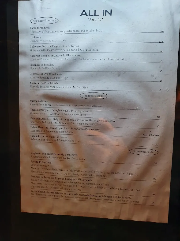 Menu_All In Porto_Porto_image_4