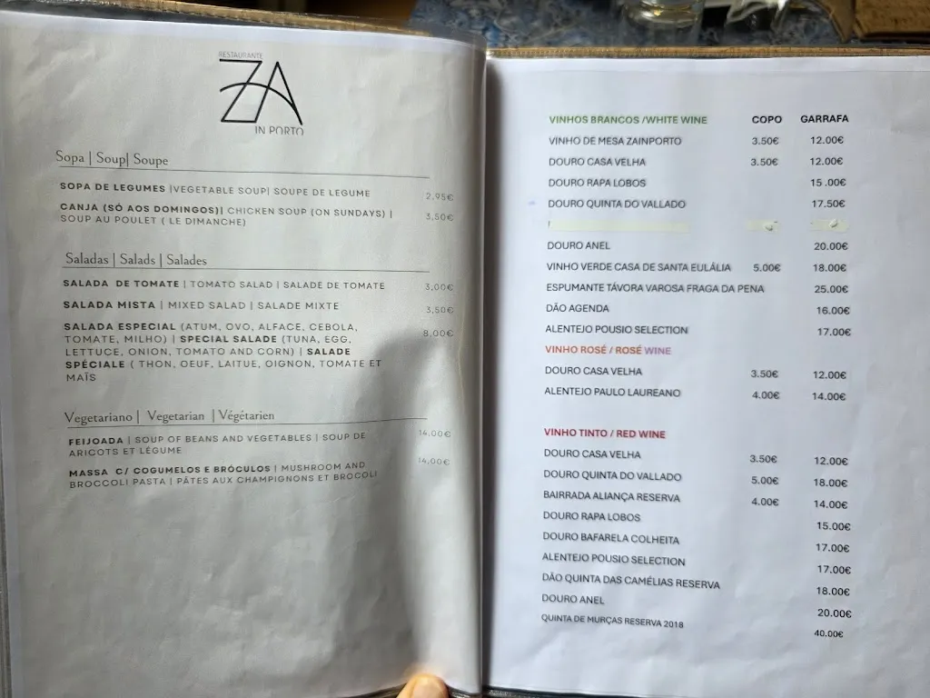 Menu_ZA IN PORTO_Porto_image_4