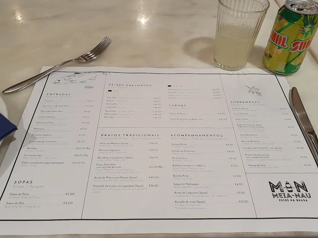 Menu_Meia-Nau Porto_Porto_immagine_1