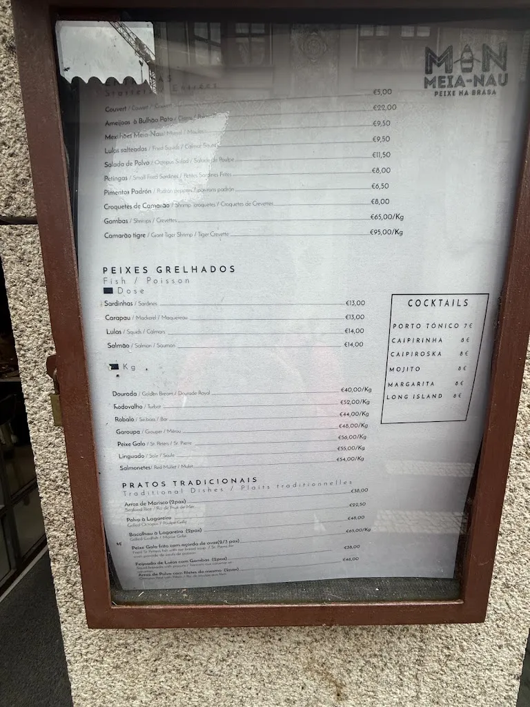 Menu_Meia-Nau Porto_Porto_immagine_2