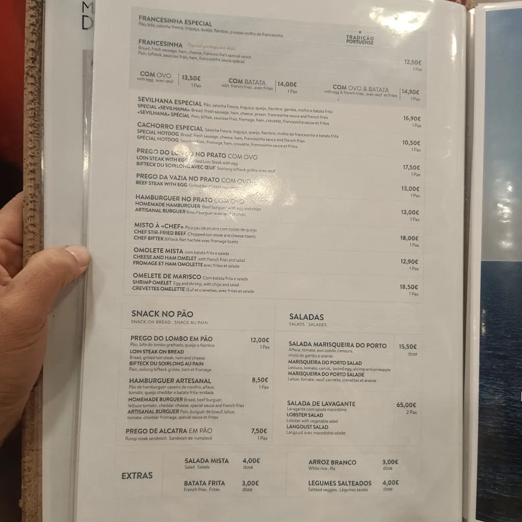 Menu_MARISQUEIRA DO PORTO_Porto_image_1