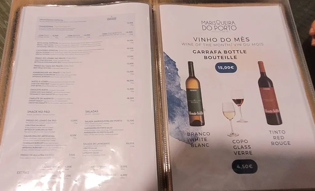 Menu_MARISQUEIRA DO PORTO_Porto_image_2