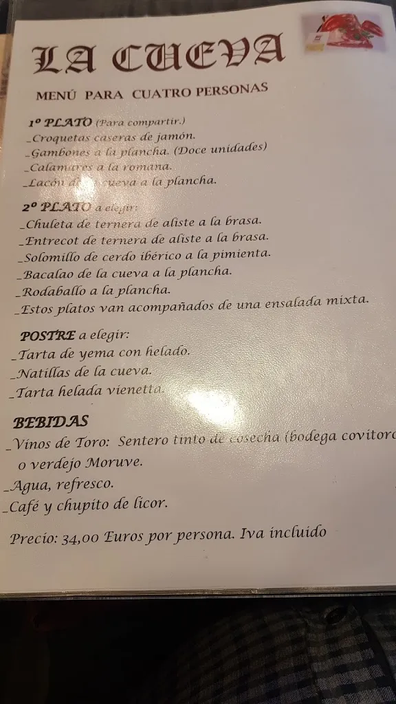 Menu_La Cueva de la Marina_Santa Eufemia del Barco_immagine_3