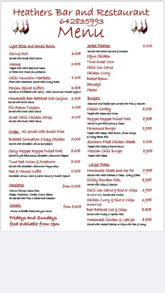 Menu_Heathers Bar_Zurgena_image_2