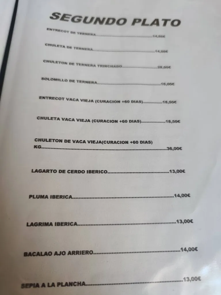 Menu_Bar-Asador Las Cumbres_Tábara_image_2