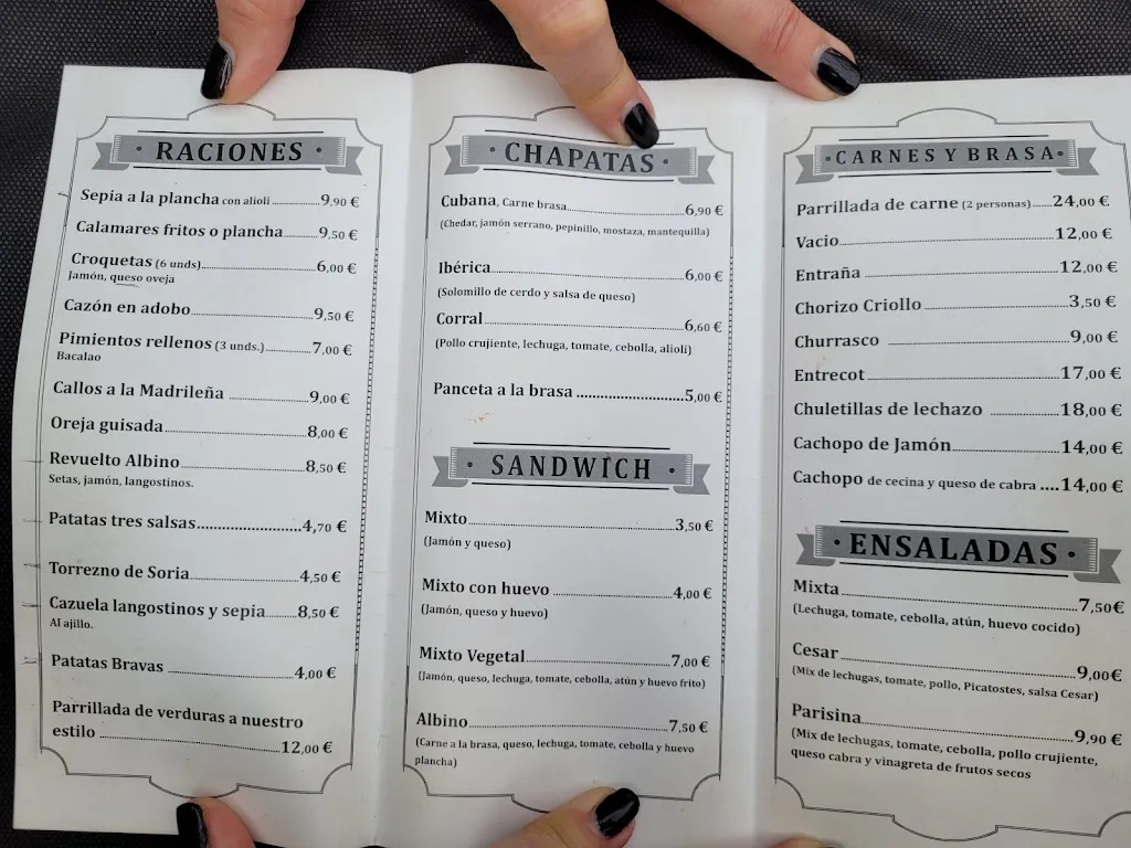 Menu_Terraza Brasería Albino Vino_Santovenia_image_1