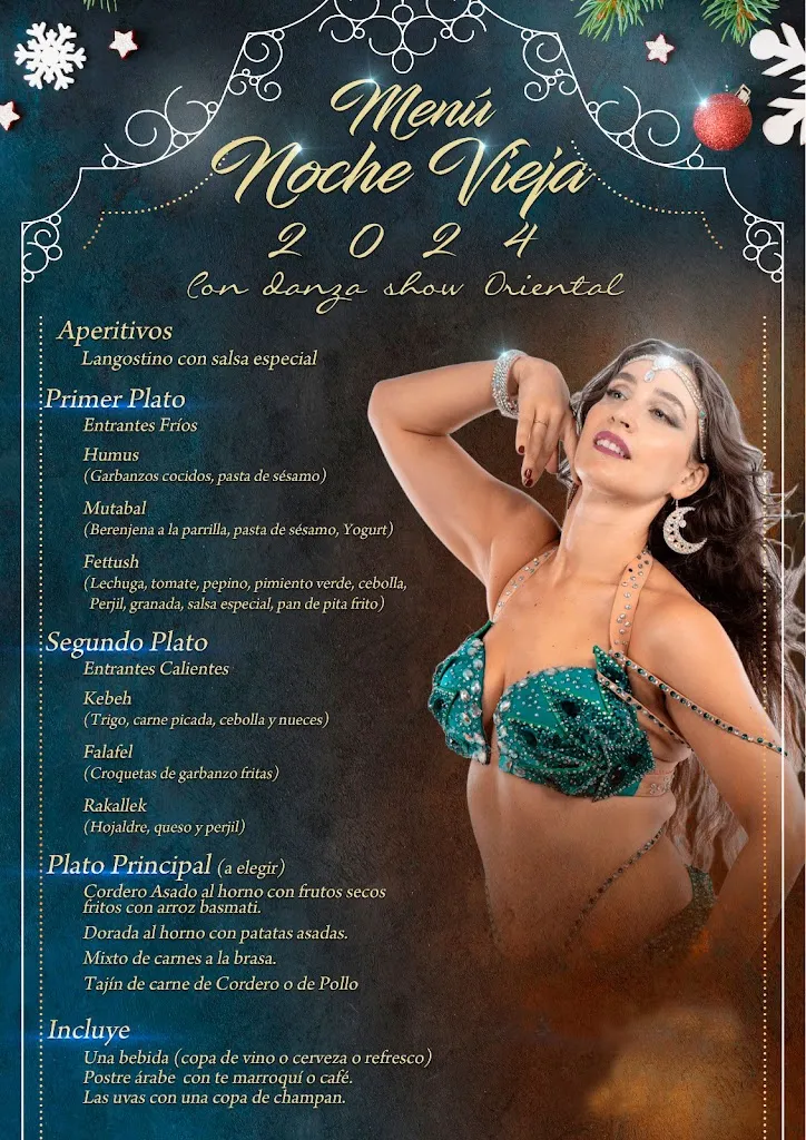 Menu_La Princesa árabe_Torre del Valle La_image_1