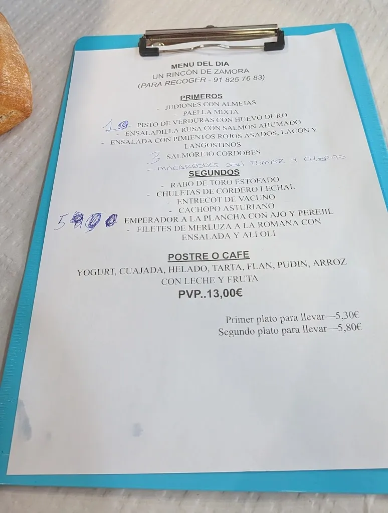 Menu_Un Rincón de Zamora_Uña de Quintana_image_1