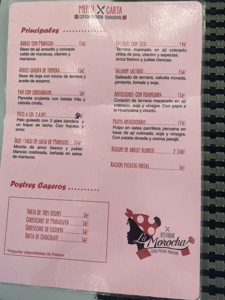 Menu_La Morocha Madrid_Uña de Quintana_image_3