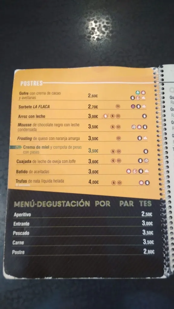 Menu_Taberna Gastronómica La Flaca_Valcabado_image_1