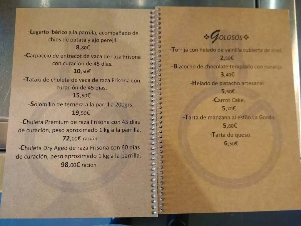 Menu_Taberna Gastronómica La Flaca_Valcabado_image_4