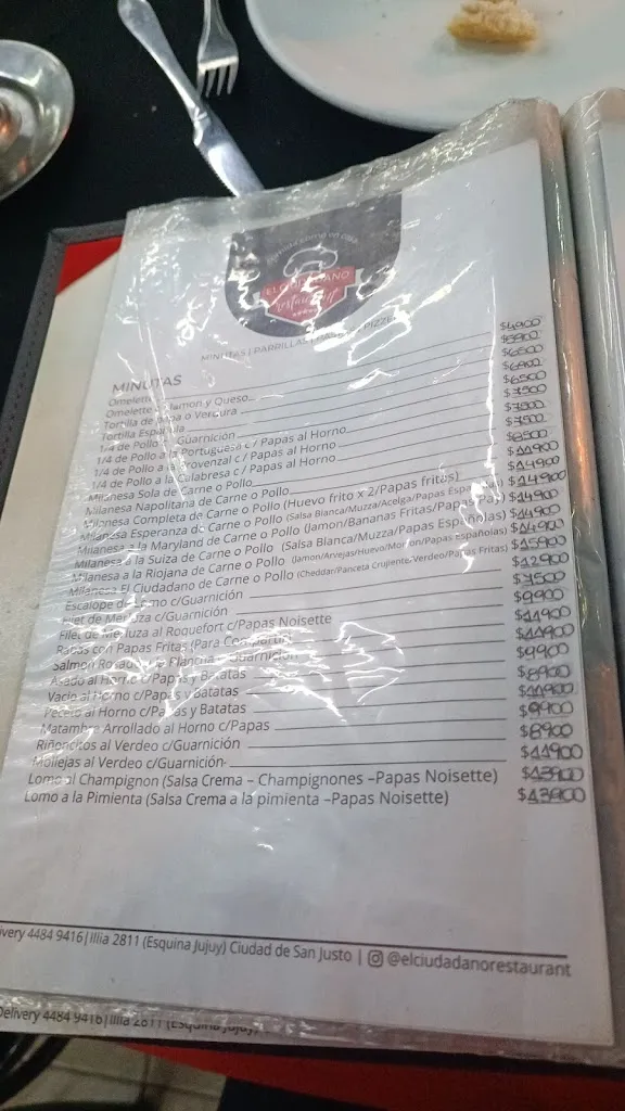 Menu_El Ciudadano_San Justo_immagine_1