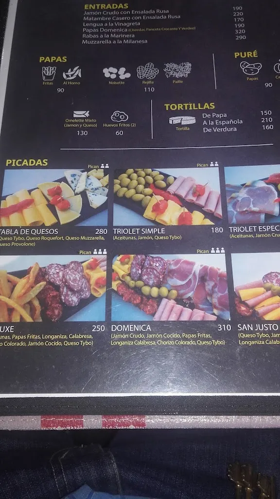 Menu_Domenica Pizza y Cafe_San Justo_immagine_2