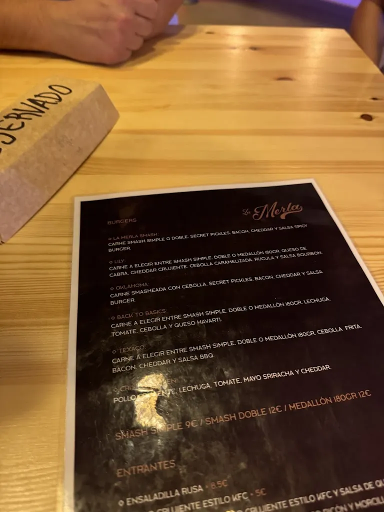 Menu_La Merla Craft Beer & Burger_Villaescusa_image_2