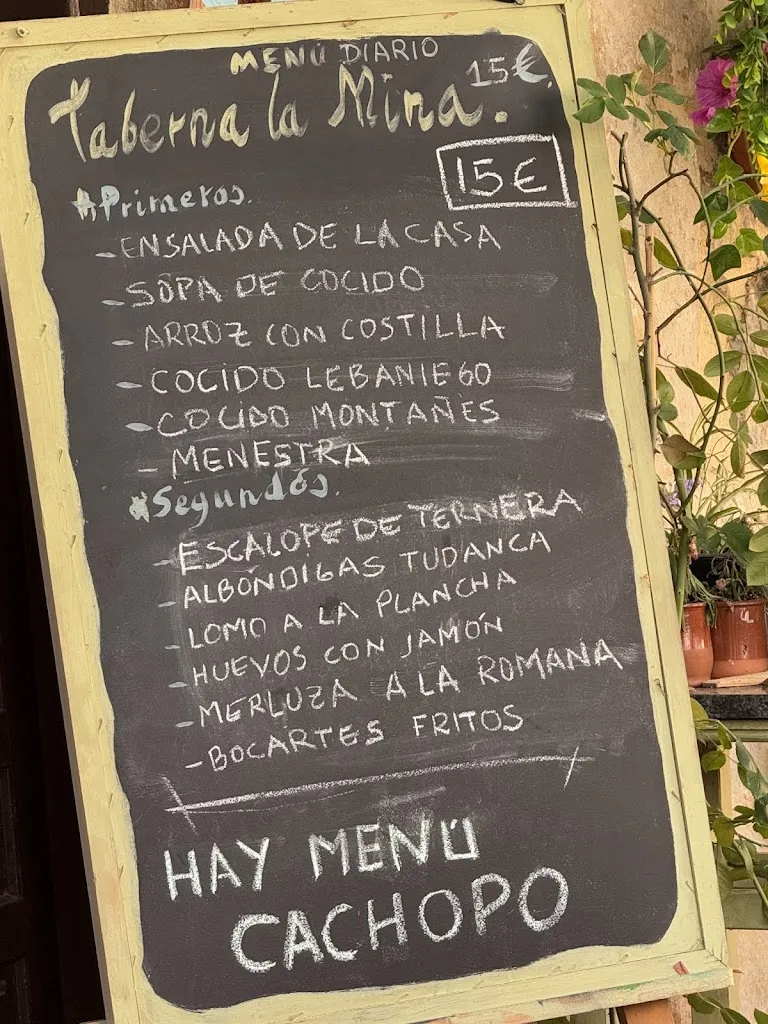 Menu_Taberna la mina Obregon_Villaescusa_image_2