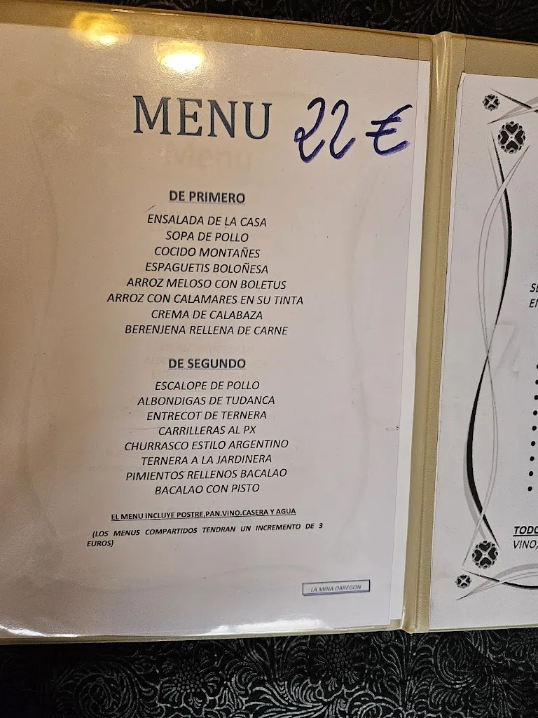 Menu_Taberna la mina Obregon_Villaescusa_image_3
