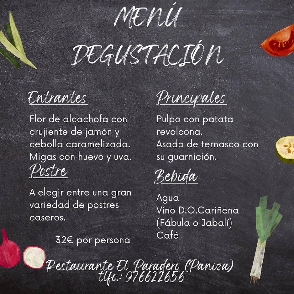 Menu_Restaurante El Paradero_Aladrén_image_1