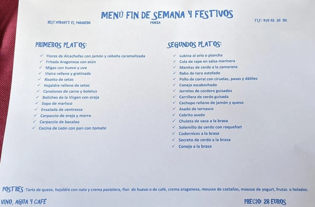 Menu_Restaurante El Paradero_Aladrén_image_4