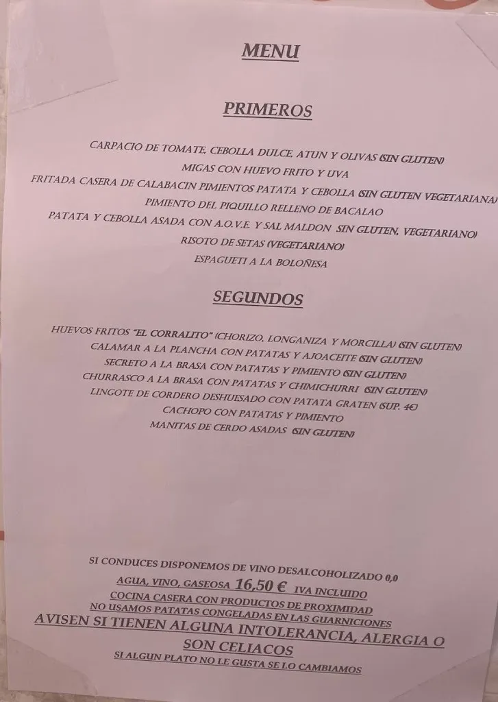 Menu_La Bodega_Aguarón_image_1