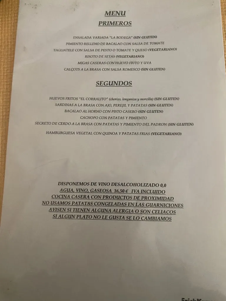 Menu_La Bodega_Aguarón_image_4