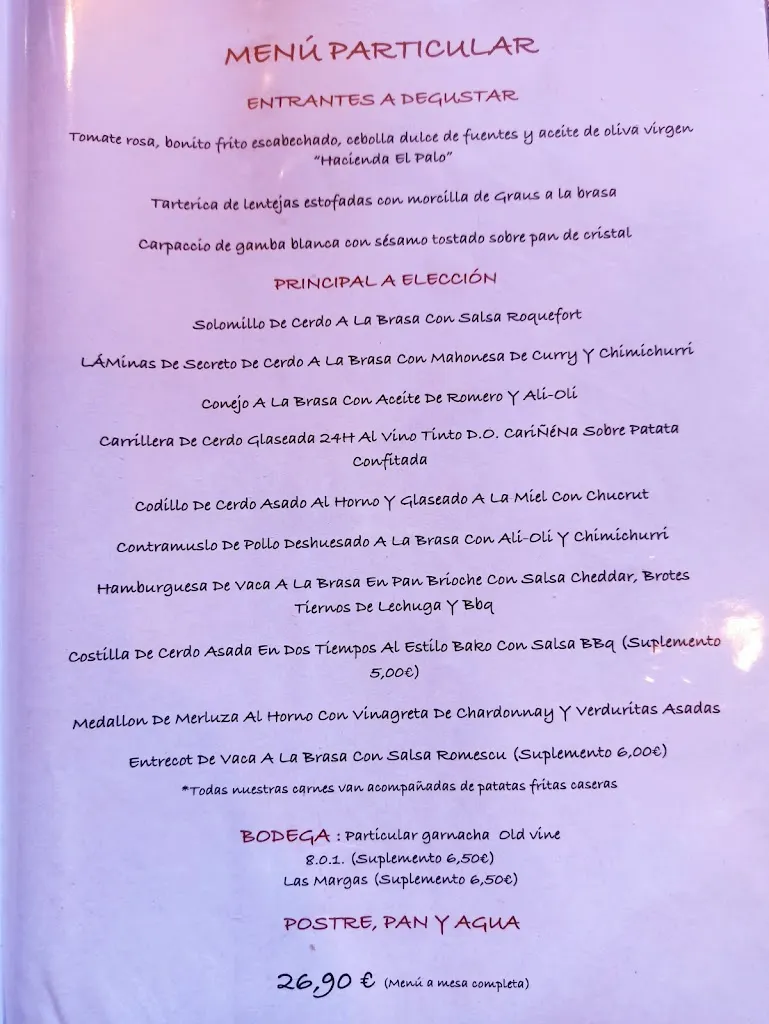 Menu_Asador Bako. Cariñena_Aguarón_immagine_3