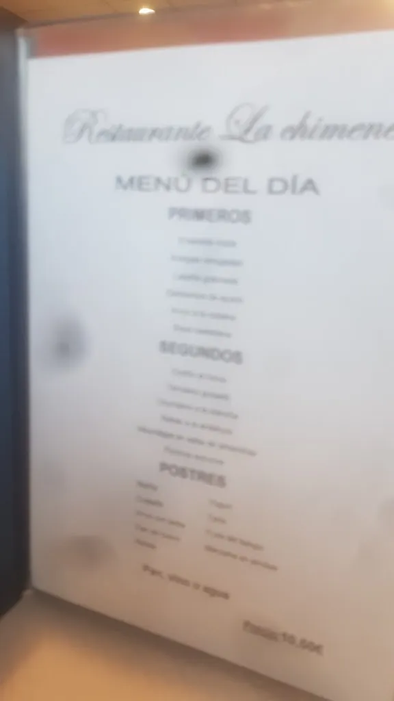 Menu_La Chimenea_Alberite de San Juan_image_1