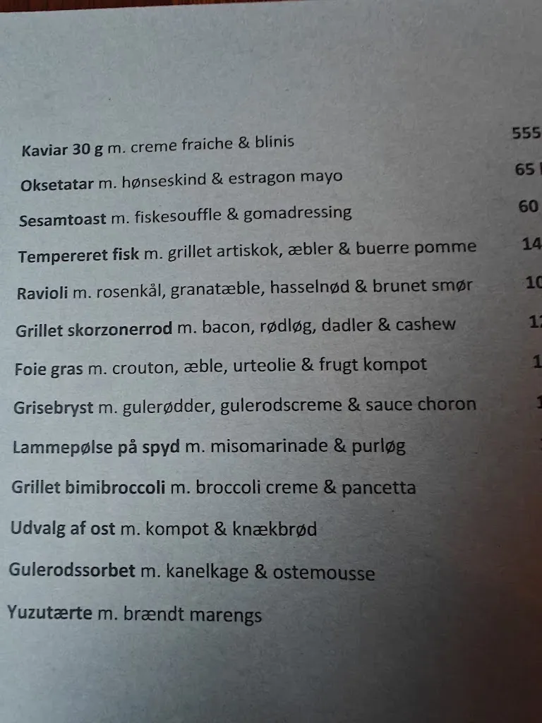 Menu_Restaurant Applaus_Alborge_image_1