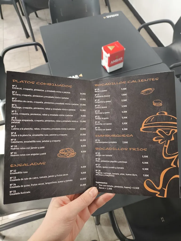 Menu_Bar Las Piscinas, Alcalá de Ebro_Alcalá de Ebro_image_2