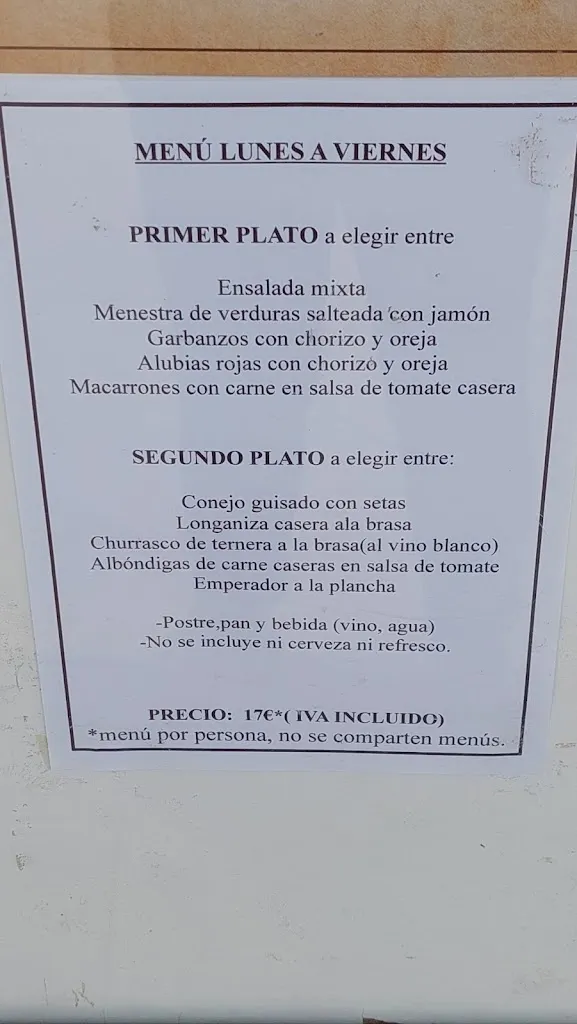 Menu_Restaurante Santuario del Moncayo_Alcalá de Moncayo_image_1