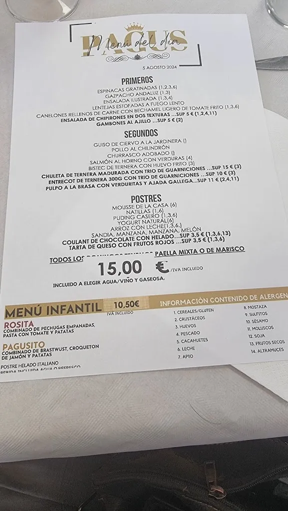 Menu_Área de servicio La Cadiera_Alconchel de Ariza_image_1