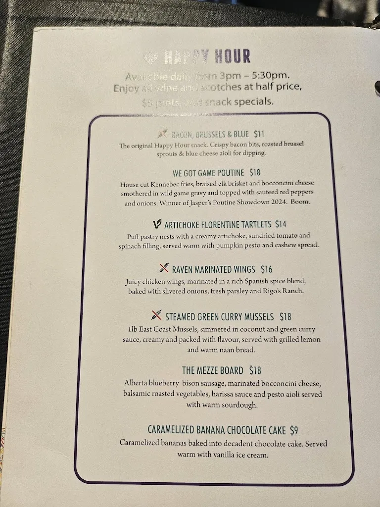 Menu_The Raven Bistro_Albeta_image_1