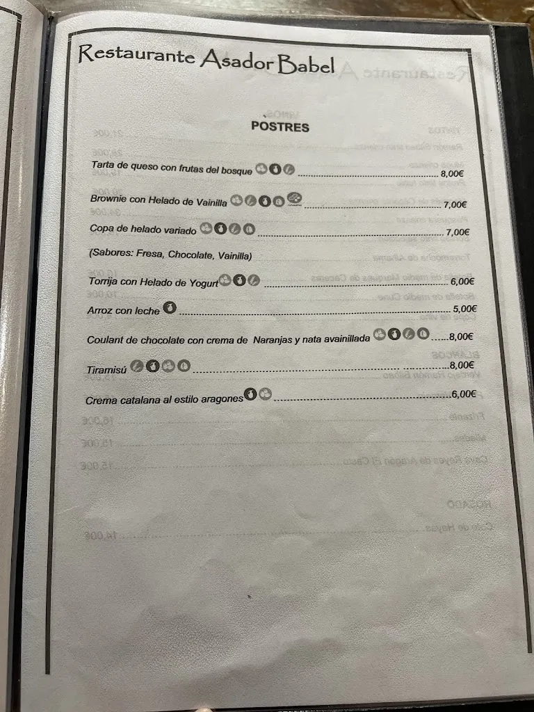 Menu_Restaurante Asador Babel_Alhama de Aragón_immagine_2