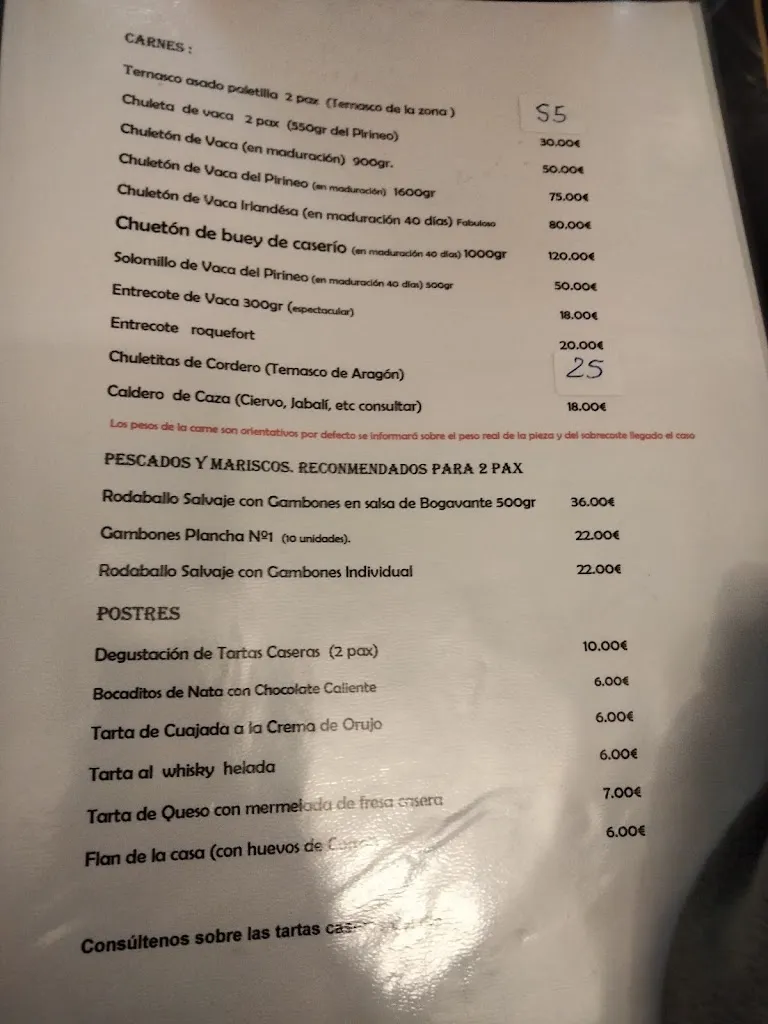 Menu_Restaurante Asador Babel_Alhama de Aragón_immagine_4