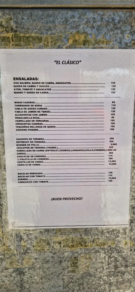 Menu_BAR EL CLÁSICO_Alhama de Aragón_image_3