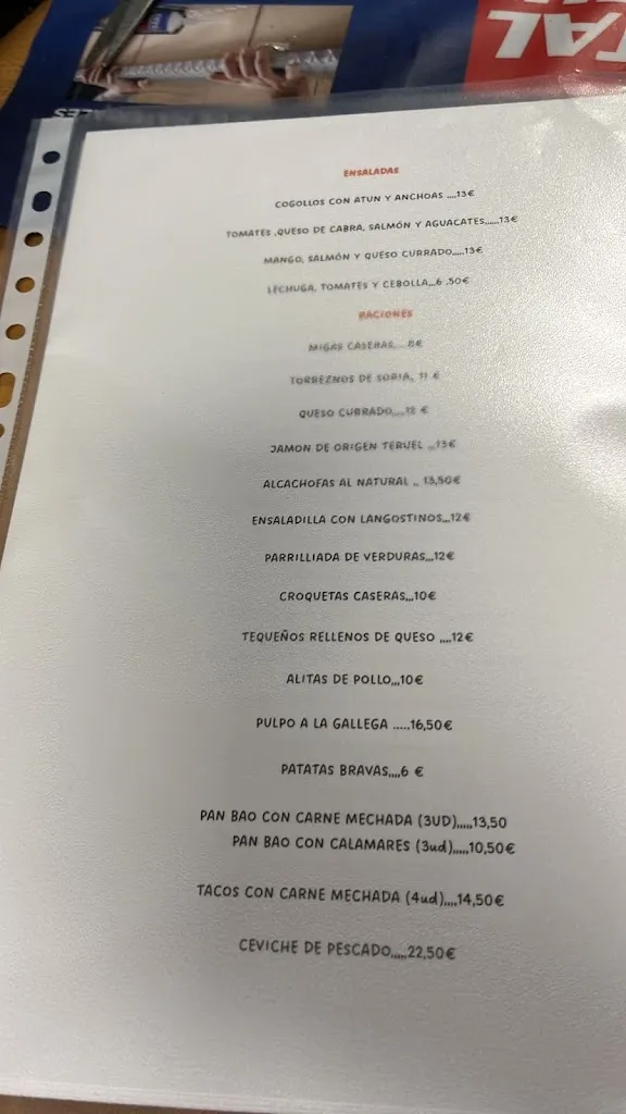 Menu_BAR EL CLÁSICO_Alhama de Aragón_image_4