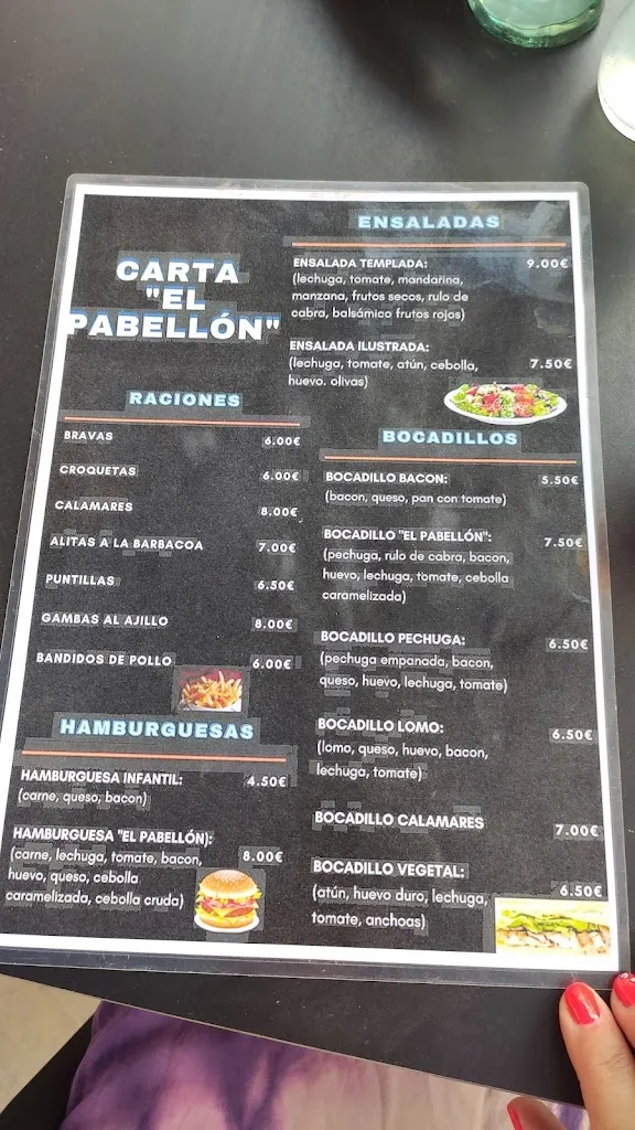 Menu_Bar Pabellón_Alhama de Aragón_image_2