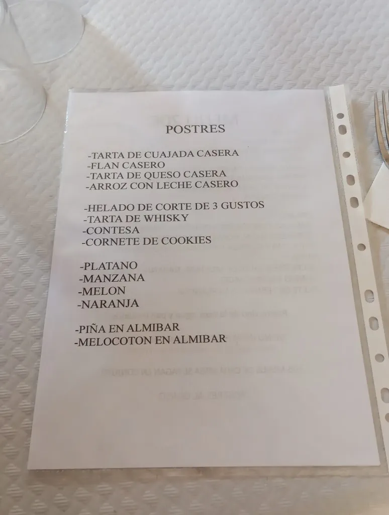 Menu_Hostal Restaurante Casa Paco_Alfajarín_image_4