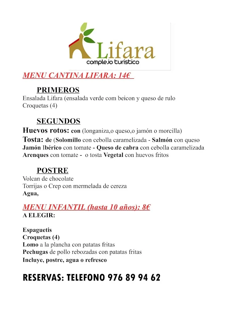 Menu_Restaurante Cantina Lifara_Aniñón_image_3