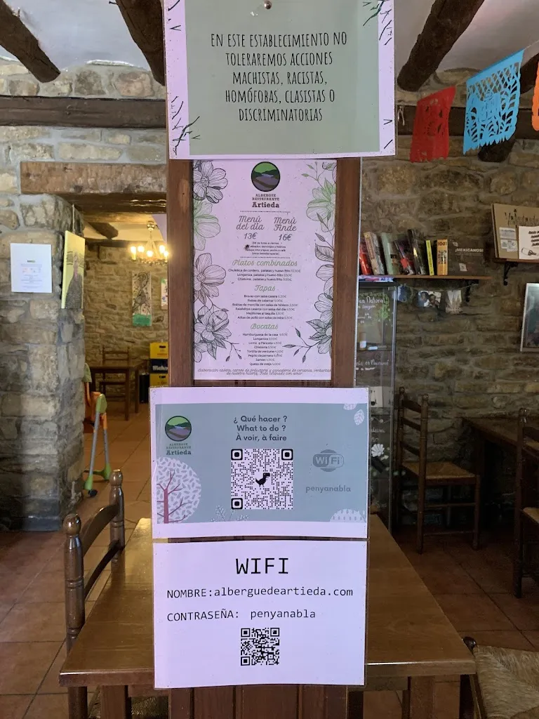 Menu_Albergue Restaurante de Artieda_Artieda_image_1