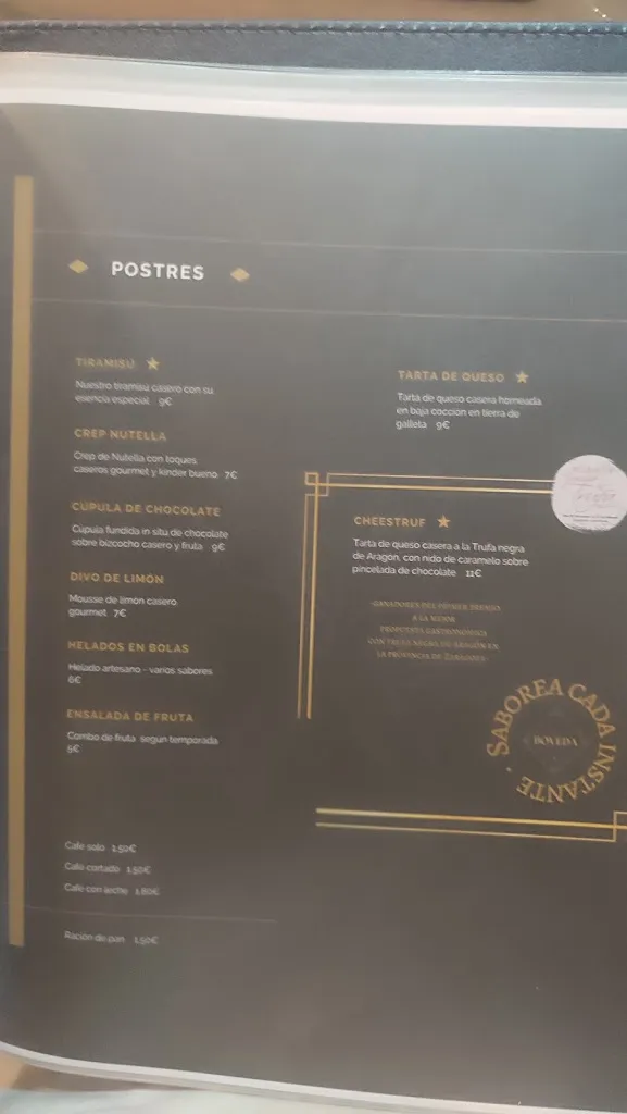 Menu_La Bóveda del Mercado_Bisimbre_image_2