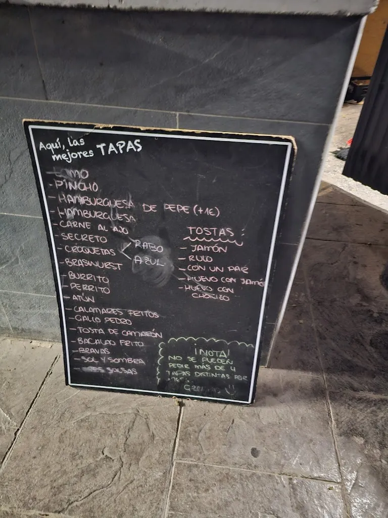 Menu_Chiringuito De Pepe_Viator_image_1