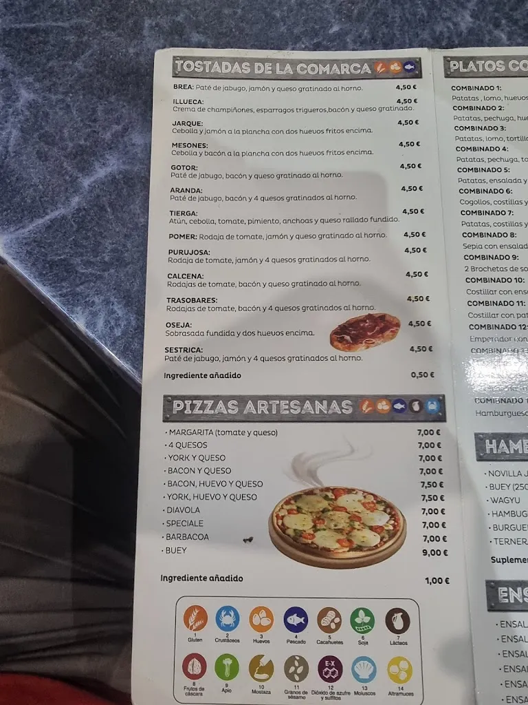 Menu_Bar Avenida Sport y Tapas_Brea de Aragón_image_1