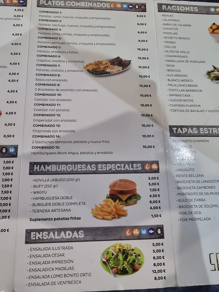 Menu_Bar Avenida Sport y Tapas_Brea de Aragón_image_2