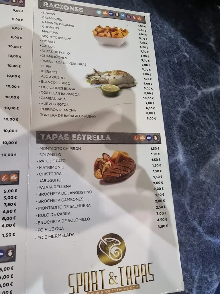 Menu_Bar Avenida Sport y Tapas_Brea de Aragón_image_3