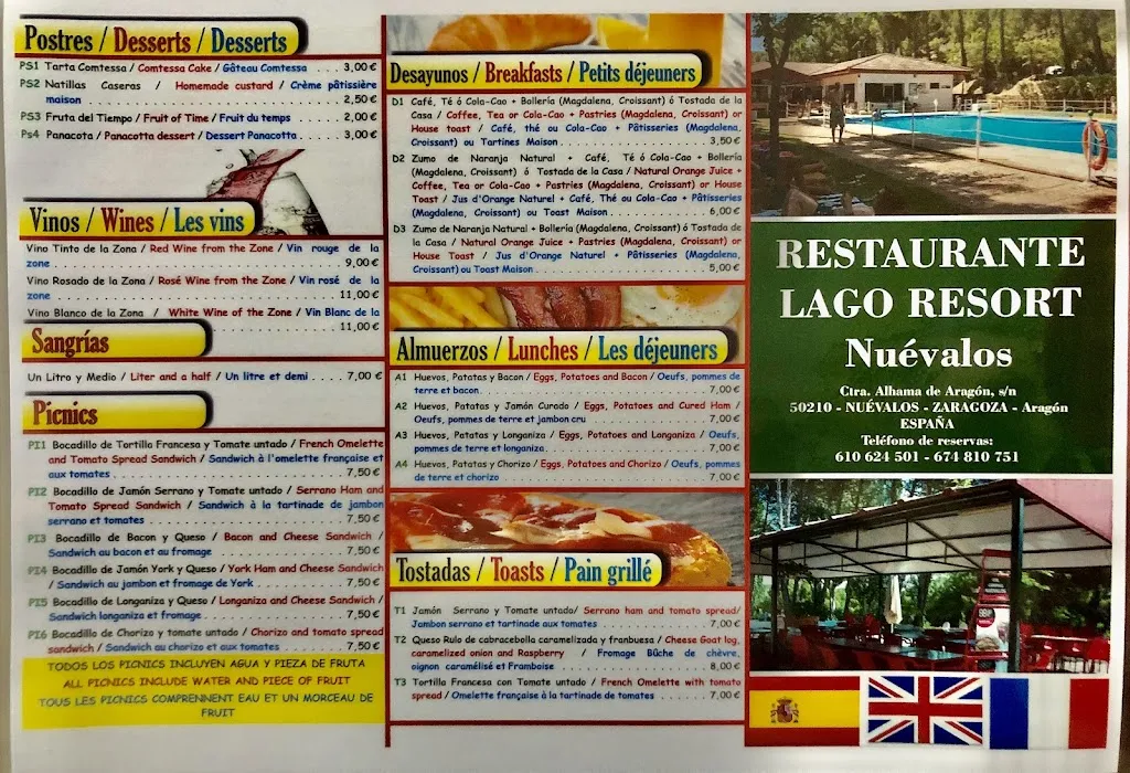 Menu_Restaurante Lago Resort_Bubierca_image_3