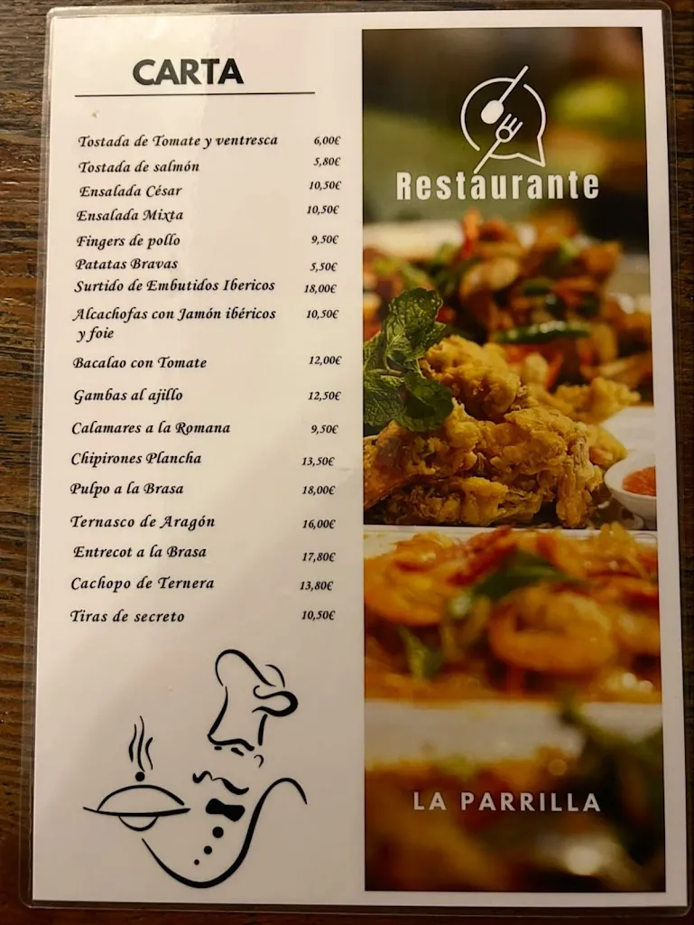 Menu_Hostal La Parrilla Monegros II_Bujaraloz_immagine_4