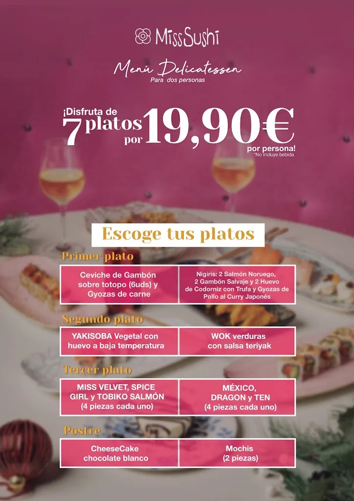 Menu_Miss Sushi Hortaleza_Viator_image_1