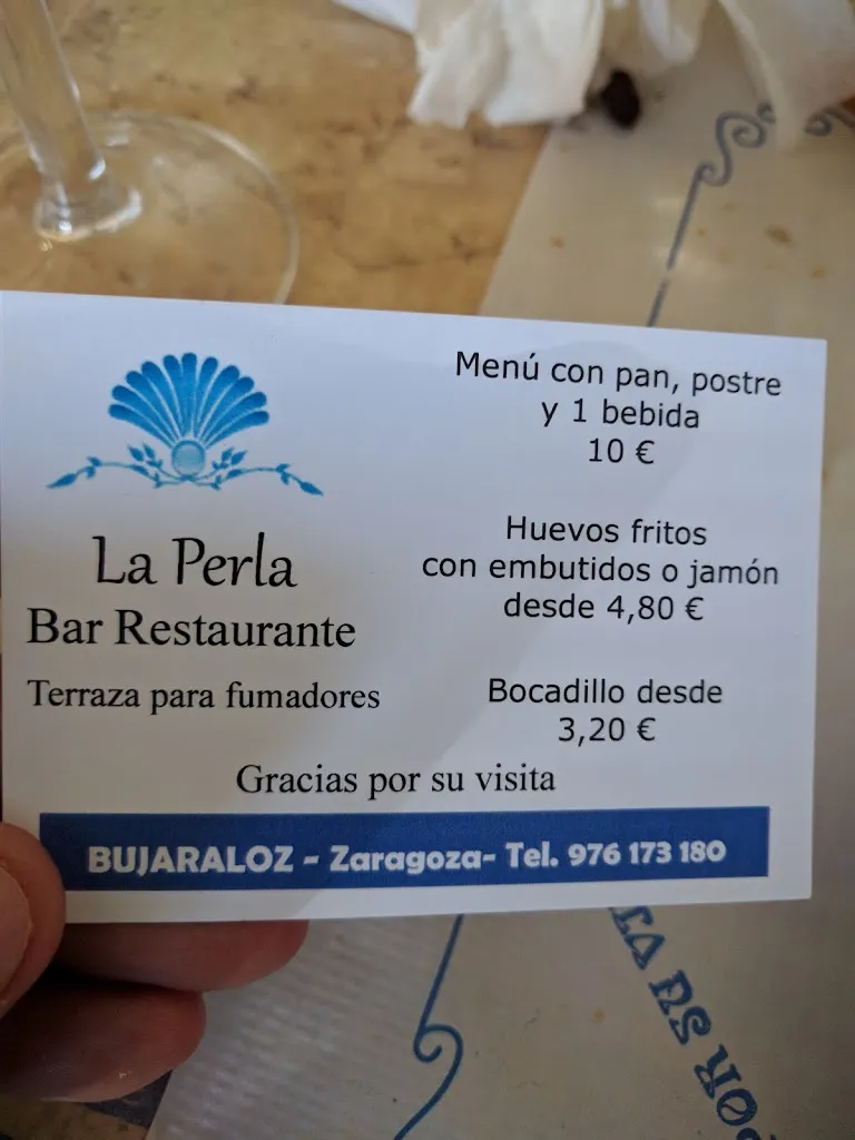 Menu_Restaurante la Perla_Bujaraloz_immagine_4